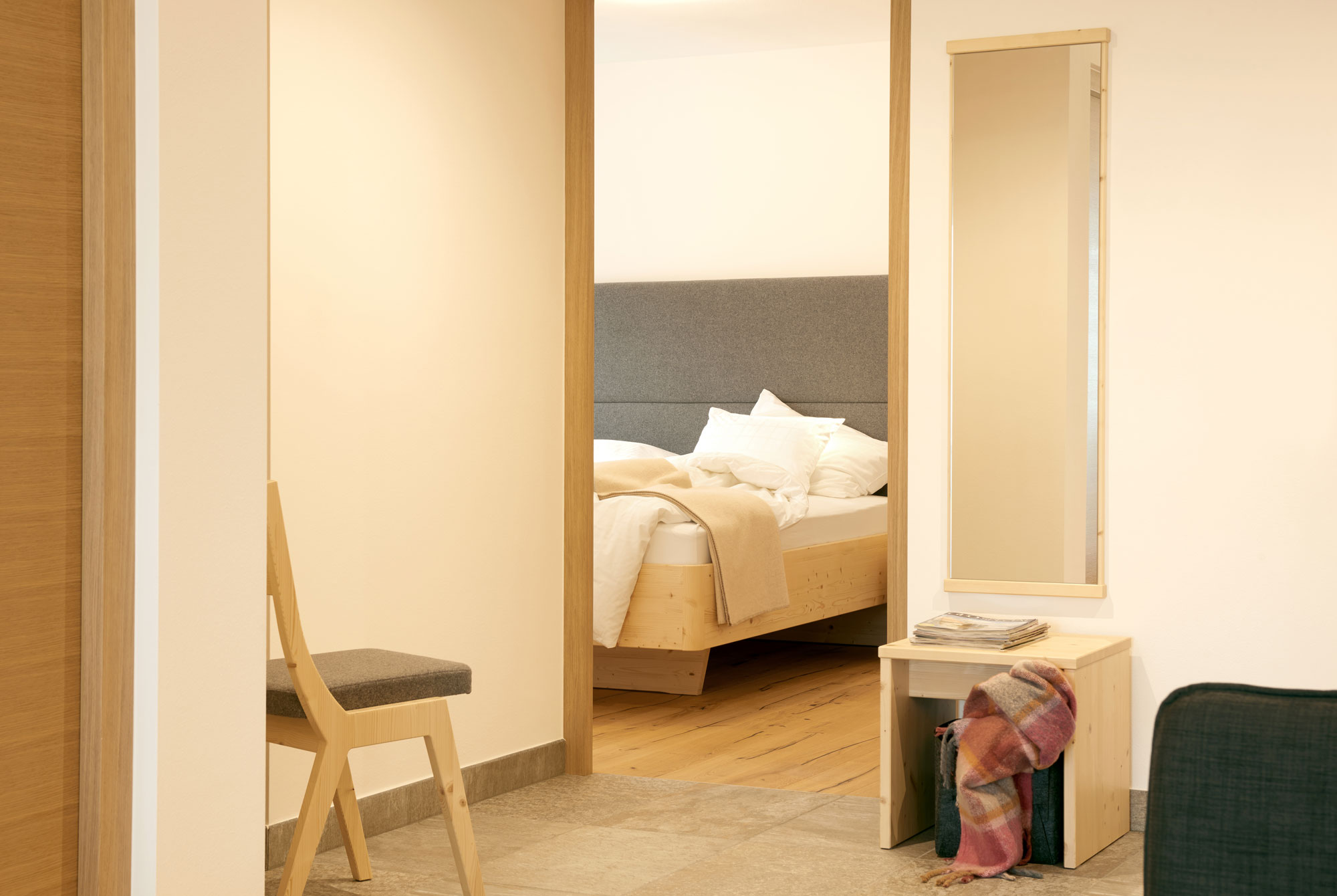 Entrance area holiday flat mountain