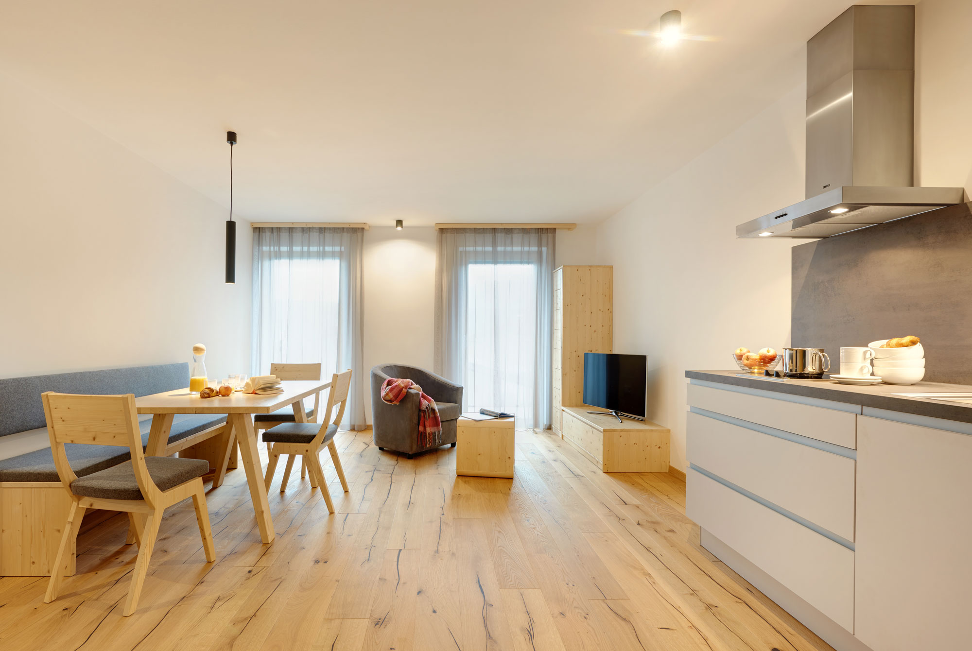 Kitchen holiday flat air